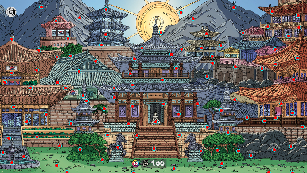 Locations in 100 Korea Cats