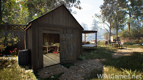 A Quiet Place: The Road Ahead - Lake House - Shed