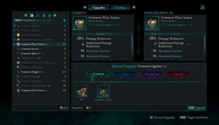 Enchant and Upgrade Armor and Weapon in Avowed