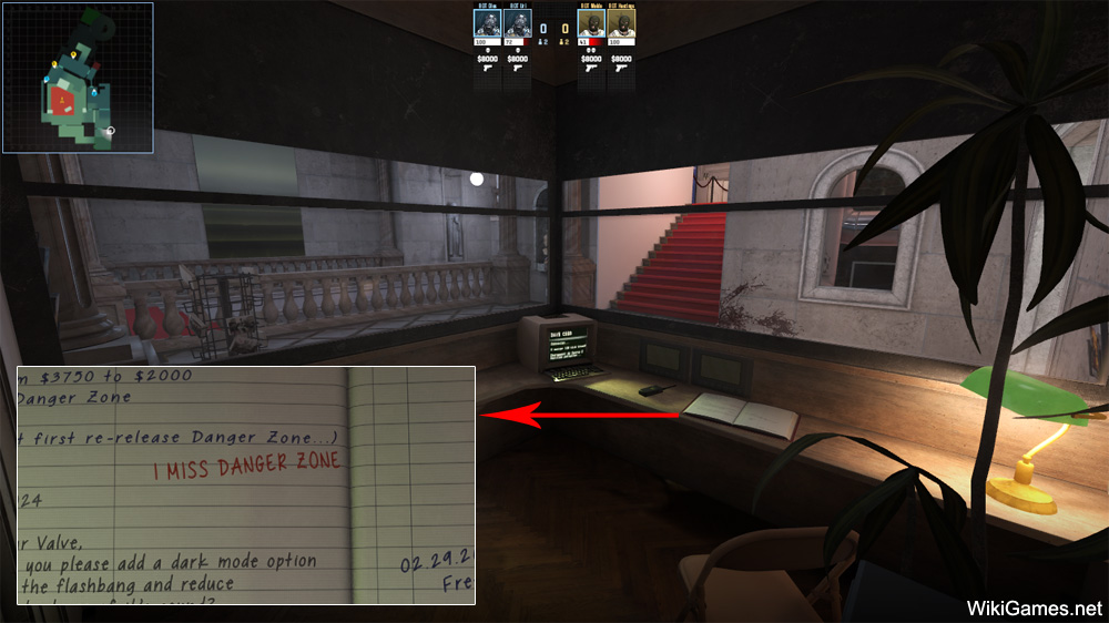 Easter Eggs in Counter-Strike 2 - I MISS DANGER ZONE