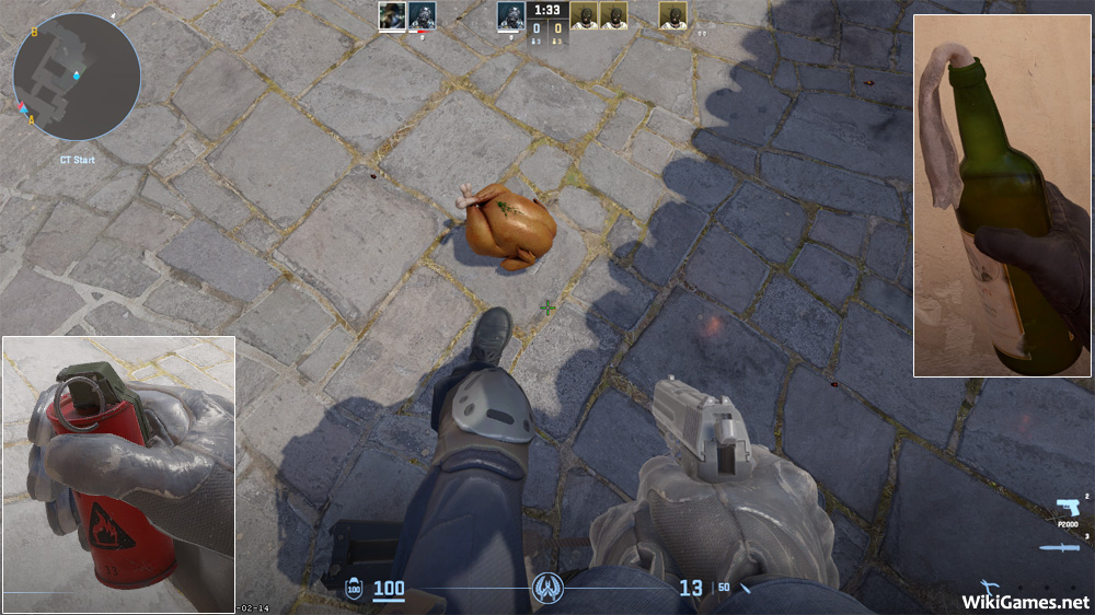 Easter Eggs in Counter-Strike 2 - Roasted Chicken