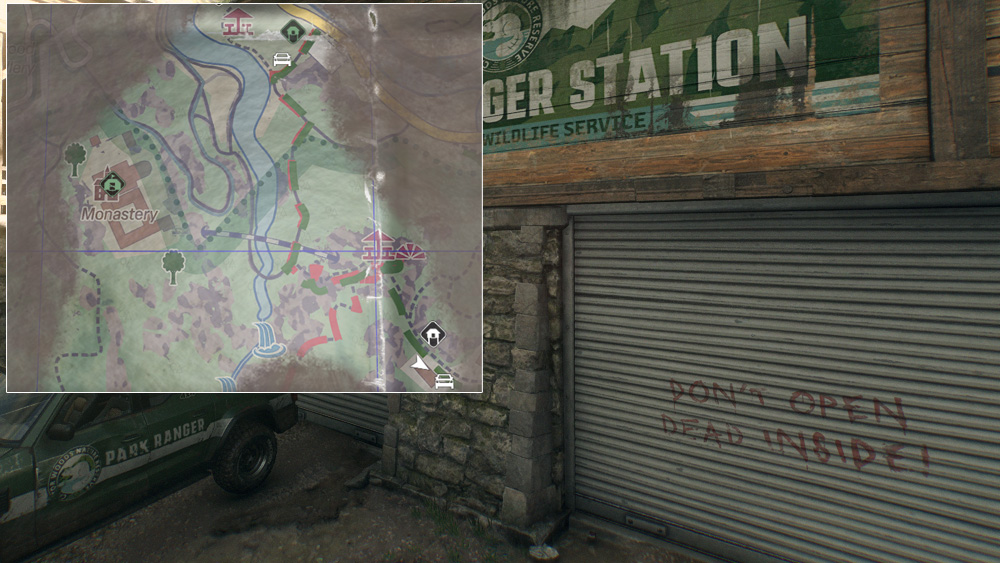 Easter Eggs in Dying Light: The Beast - Don't Open, Dead Inside!