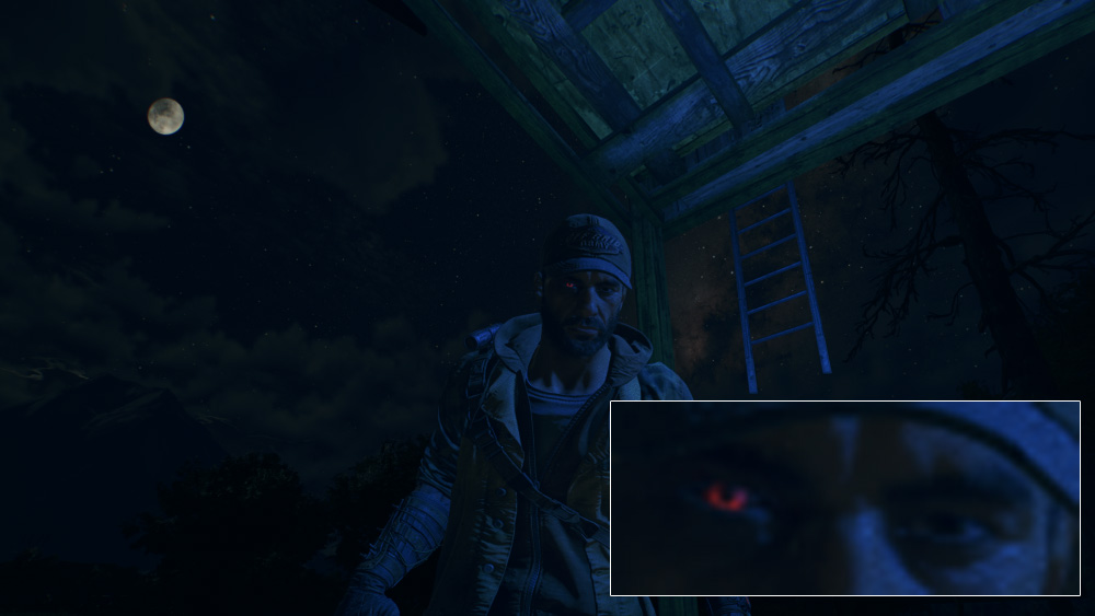 Easter Eggs in Dying Light: The Beast - Glowing Red Eye