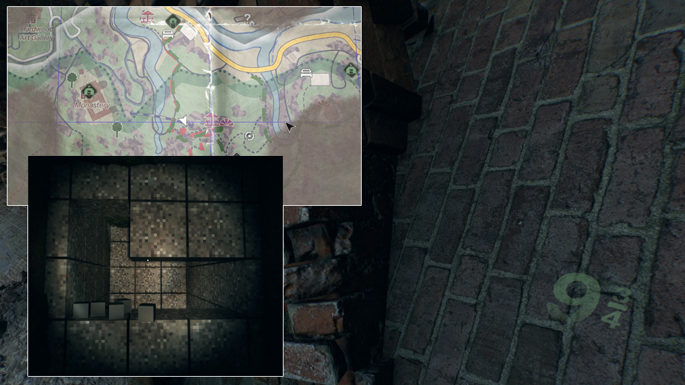 Easter Eggs in Dying Light: The Beast - Harry Potter (9 ¾ Platform)