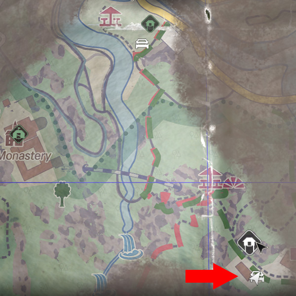 Legendary Guns in Dying Light: The Beast - Legendary SMG: The Needle - Map