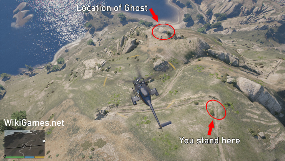 Ghost in GTA 5: Location