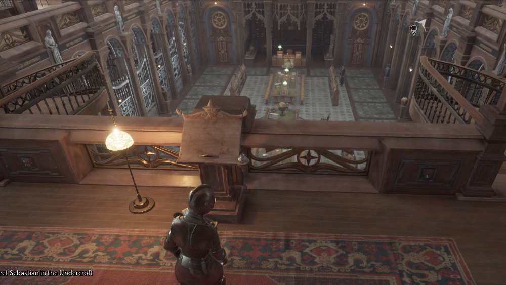 Library Moth Puzzle Bug in Harry Potter - Podium