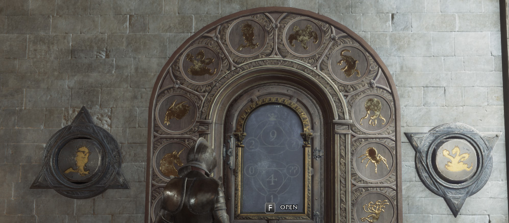 Door Puzzle in Hogwarts Legacy - Library Annex 1