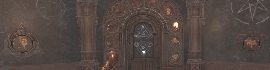 Door Puzzle in Hogwarts Legacy - Library Annex 3