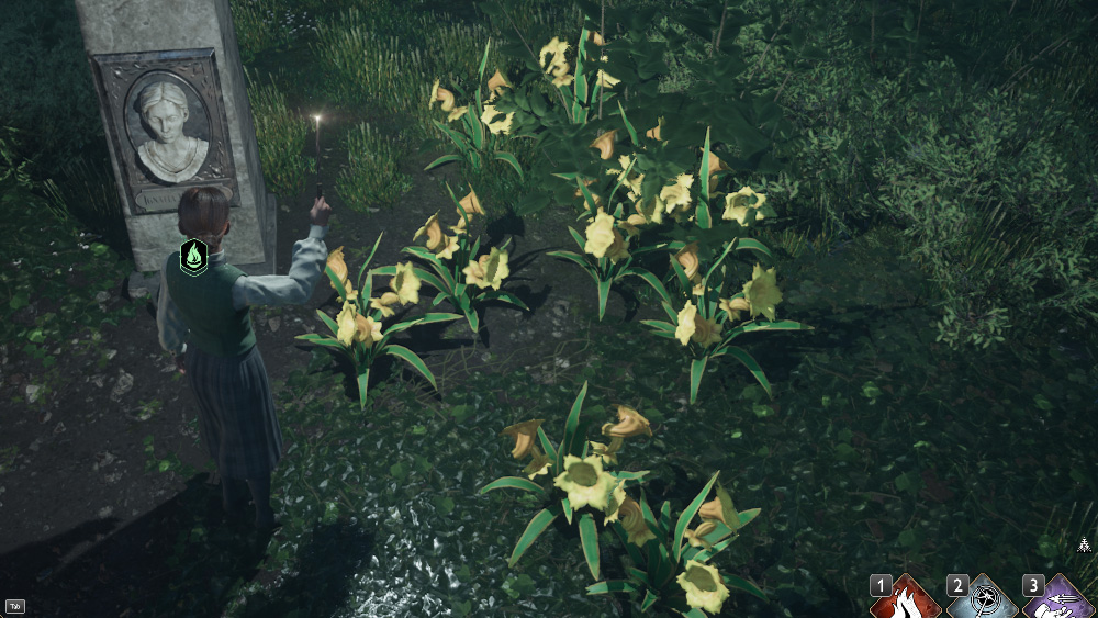 Easter Eggs in Hogwarts Legacy - Singing Flowers