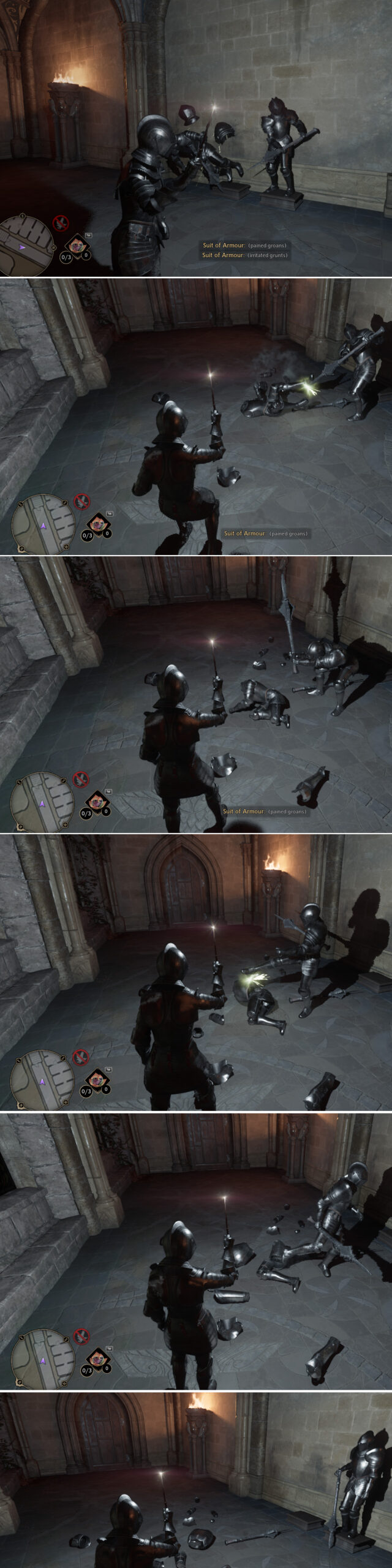 Easter Eggs in Hogwarts Legacy - Funny Guards Fight