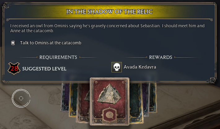 How to learn Avada Kedavra in Hogwarts Legacy - In The Shadow of The Relic Quest