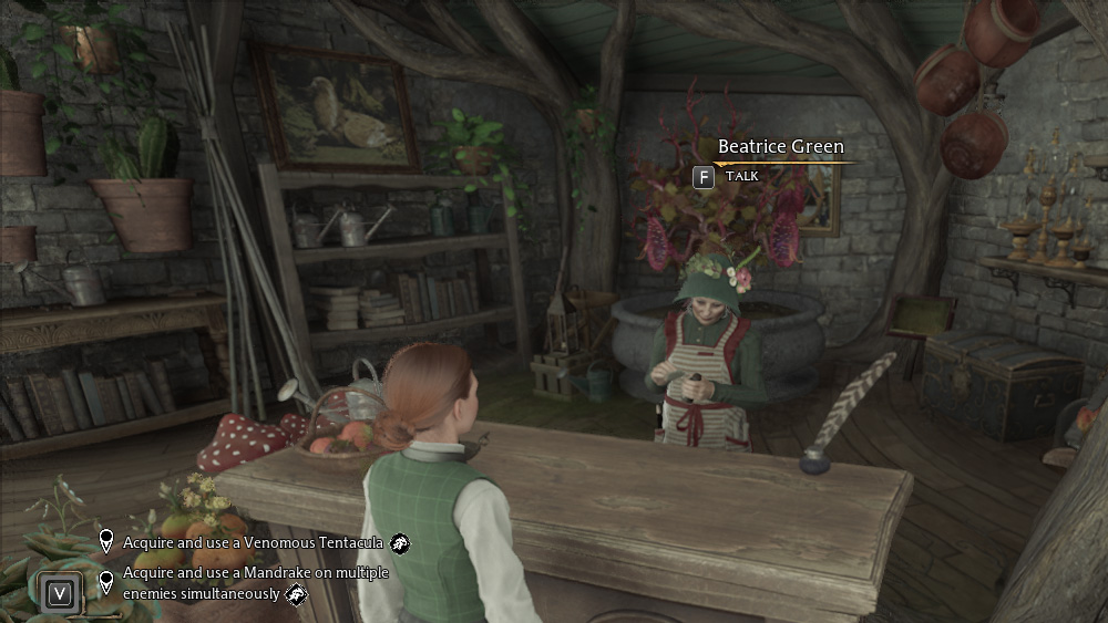 Professor Garlick's Assignment 1 in Hogwarts Legacy - Beatrice Green