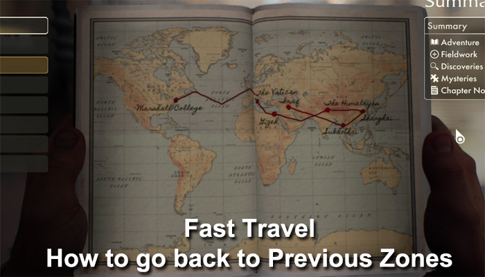 Fast Travel: How to go back to Previous Zones in Indiana Jones and the Great Circle