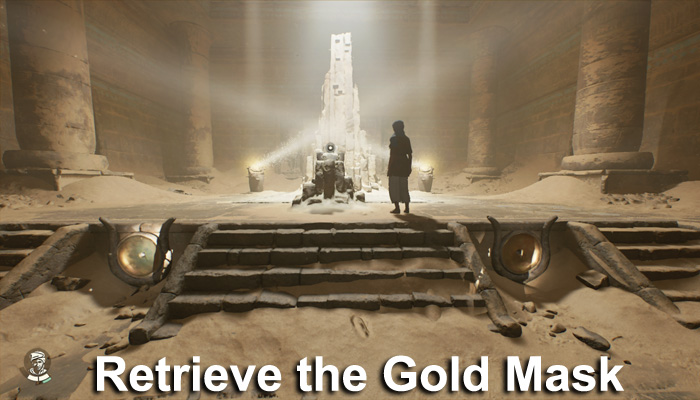 Retrieve the Gold Mask in Indiana Jones and the Great Circle