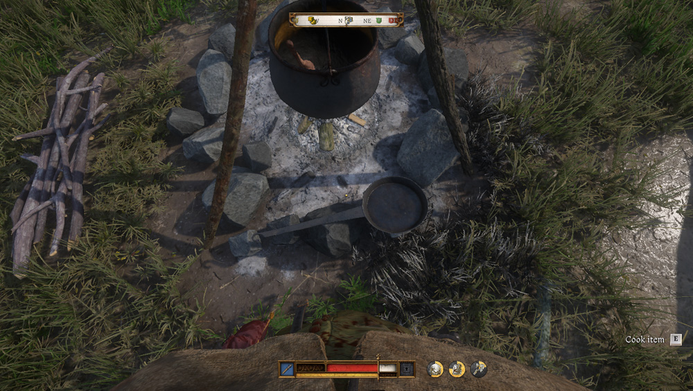 How to Cook in Kingdom Come: Deliverance 2 - Frying Pan in Camp