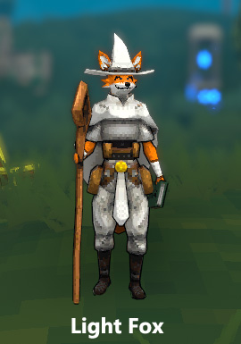 Characters in Megabonk - Fox - Light Fox
