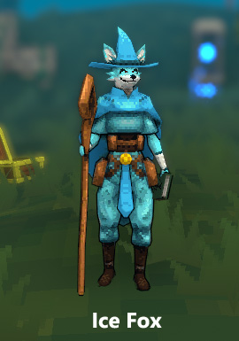 Characters in Megabonk - Fox - Ice Fox