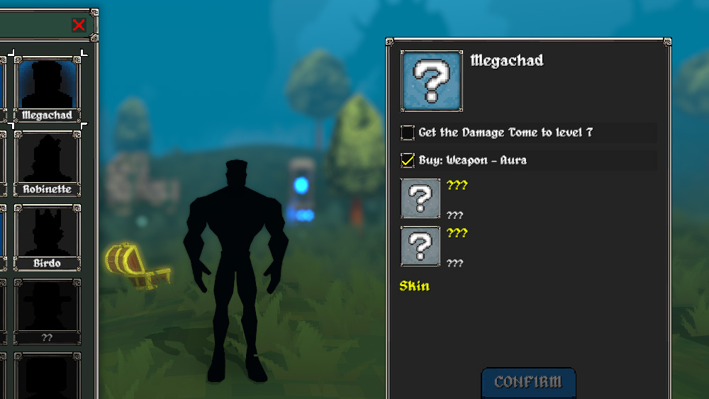 Easter Eggs in Megabonk - Funny Character Names - Megachad