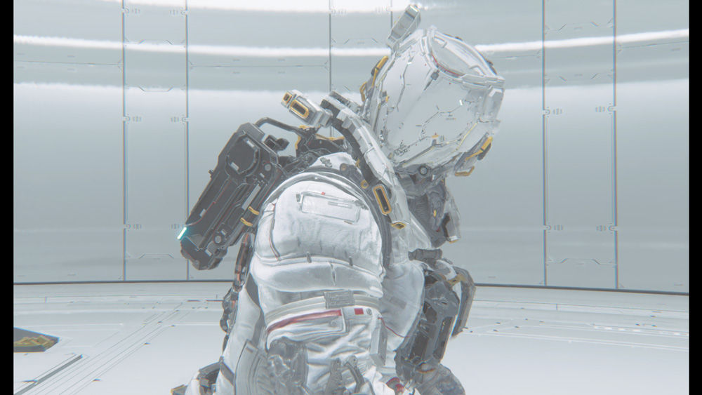 Black Bars in Pragmata