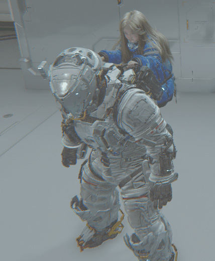 Outfits in Pragmata - Delphi Suit (Default Outfit)