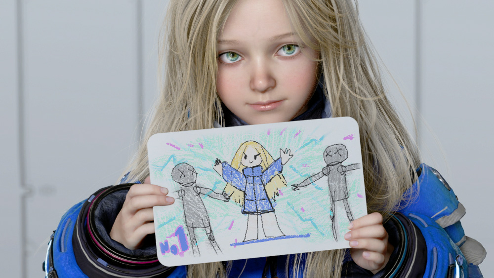 Sketchbooks in Pragmata - No.1