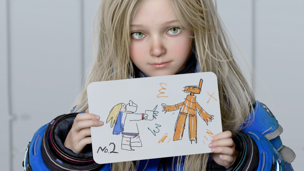 Sketchbooks in Pragmata - No.2