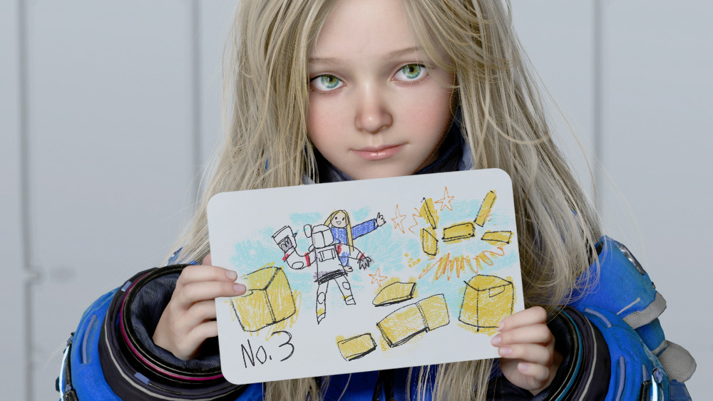 Sketchbooks in Pragmata - No.3