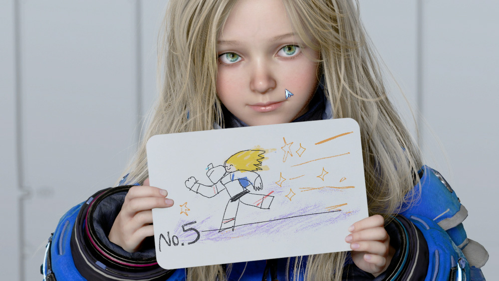 Sketchbooks in Pragmata - No.5