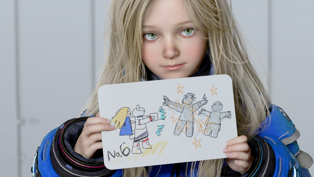 Sketchbooks in Pragmata - No.6