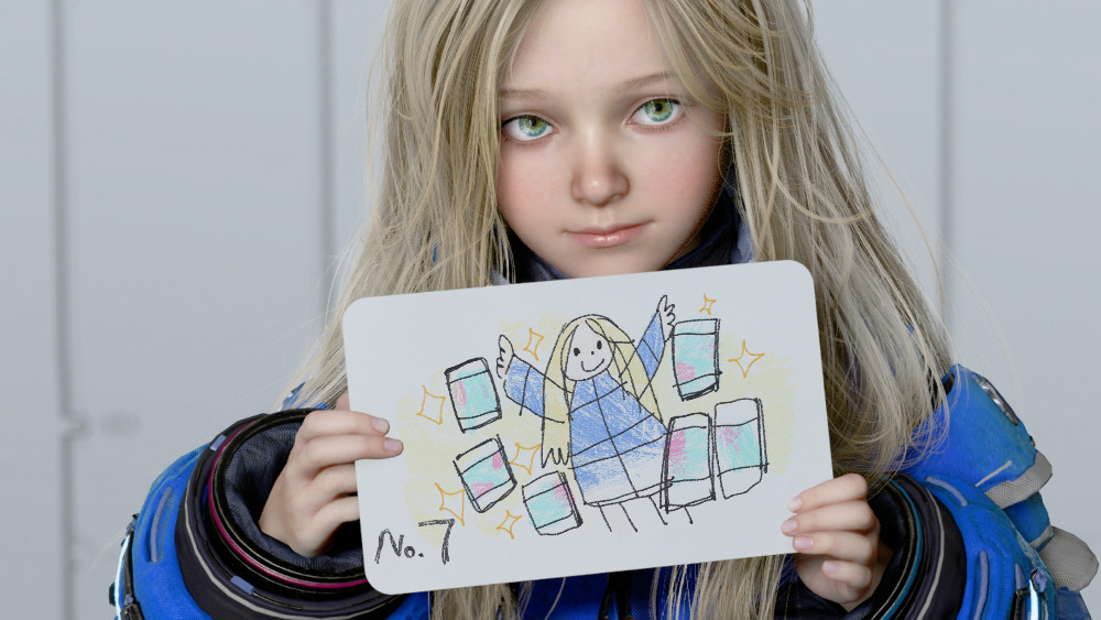 Sketchbooks in Pragmata - No.7