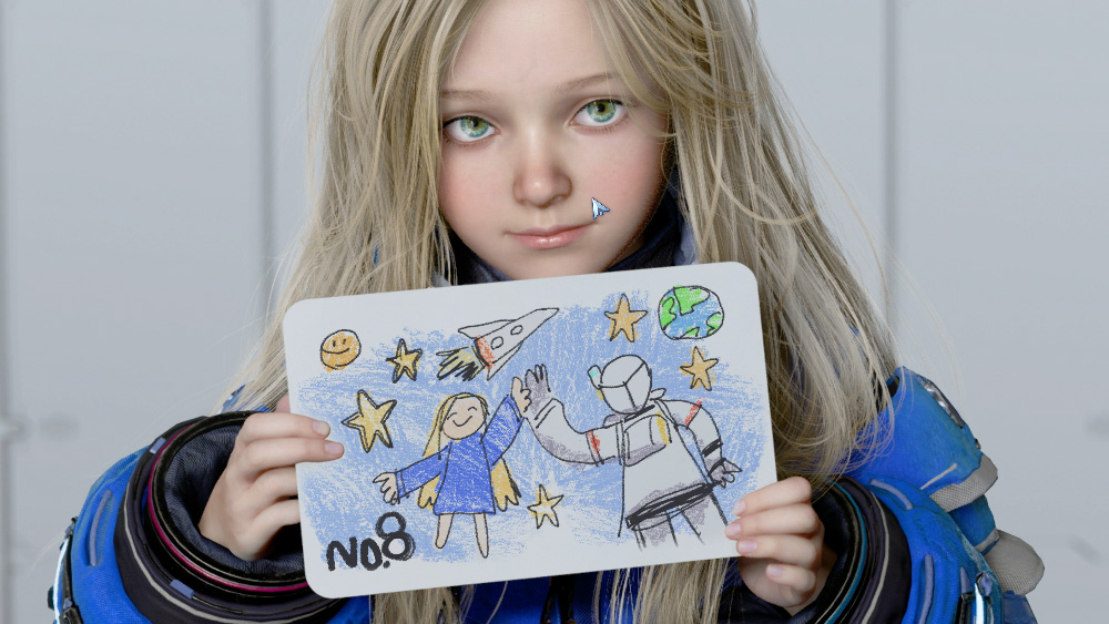 Sketchbooks in Pragmata - No.8