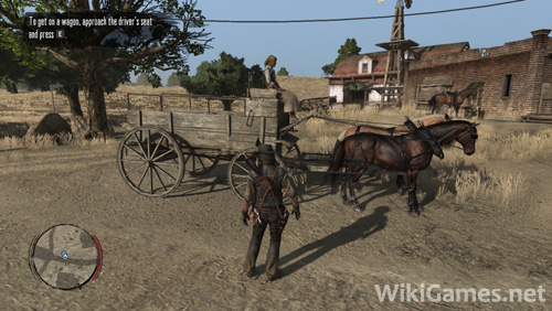 Red Dead Redemption - This is Armadillo USA - Wagon