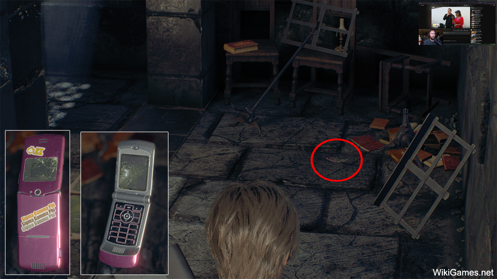 Easter Eggs in Resident Evil 4 Remake - Ashley's Phone