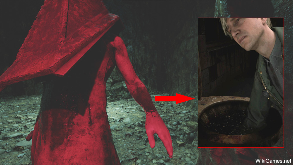 Easter Eggs in Silent Hill 2 Remake - Pyramid Head might be James