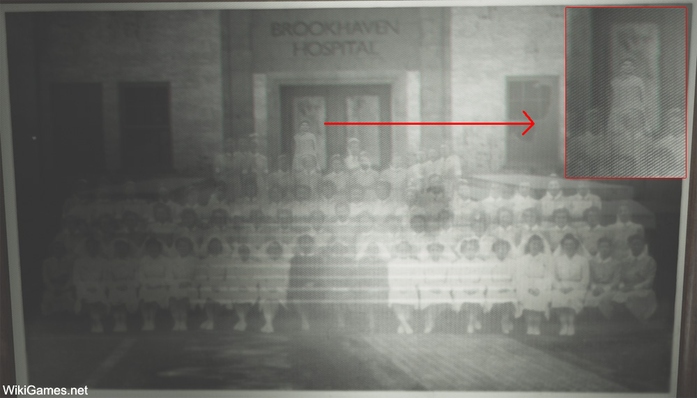 Easter Eggs in Silent Hill 2 Remake - Mary in Photo of Brookhaven Hospital Personnel