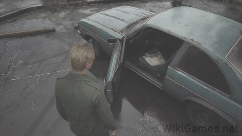 Silent Hill 2 Remake Walkthrough - Map in Car