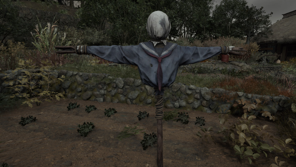 Easter Eggs in Silent Hill f - Creepy Scarecrow