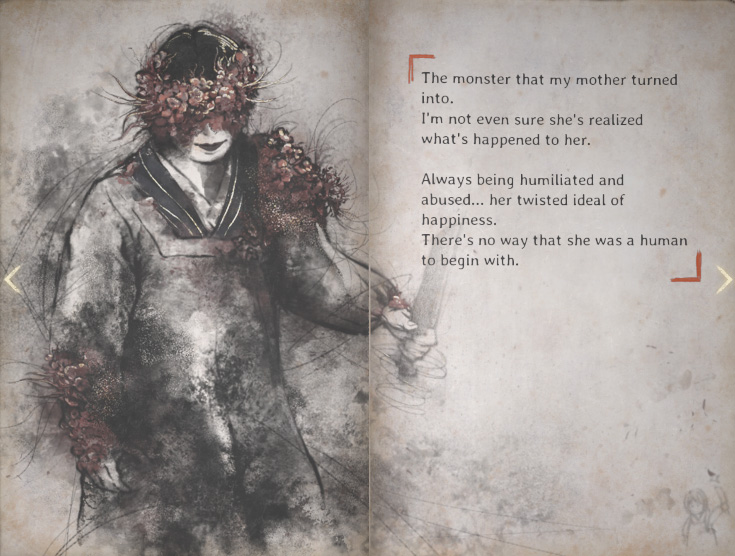 Monsters in Silent Hill f - Formidable Foes - Hinako's Parents: Mother - Journal