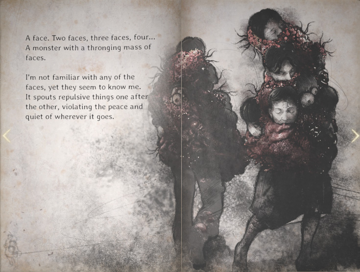 Monsters in Silent Hill f - Fog Town - Vomiting Monster - Journal
