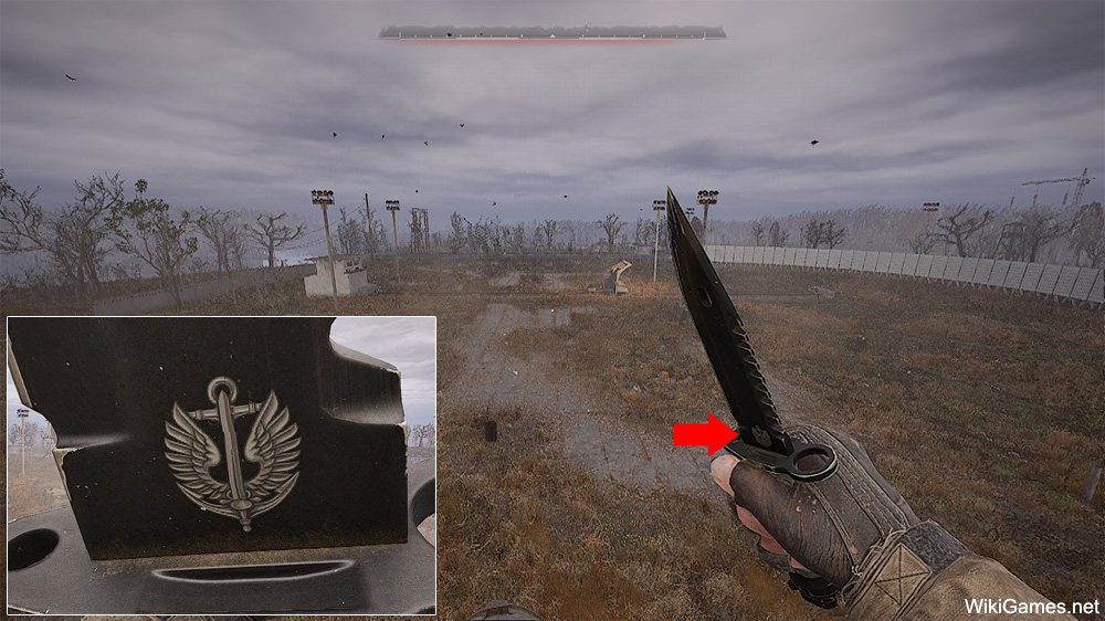 Easter Eggs in S.T.A.L.K.E.R. 2: Heart of Chornobyl - Ukrainian Marine Corps Logo