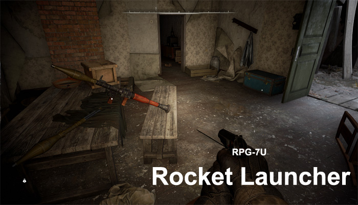 RPG-7U (Rocket Launcher) Location in S.T.A.L.K.E.R. 2: Heart of Chornobyl - Clear Sky Base