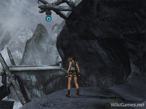 Tomb Raider Anniversary Walkthrough - Peru - Mountain Caves - Grapple Ring