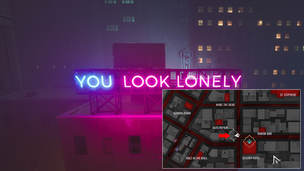 Easter Eggs in Vampire: The Masquerade - Bloodlines 2 - You Look Lonely