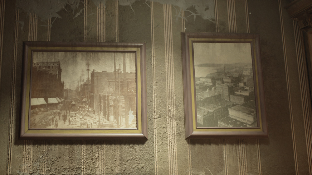 Easter Eggs in Vampire: The Masquerade - Bloodlines 2 - Old Cityscape Photographs