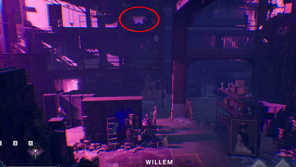 Find Willem in Vampire: The Masquerade - Bloodlines 2