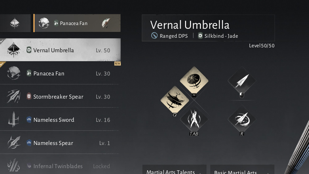 Paths: Classes in Where Winds Meet