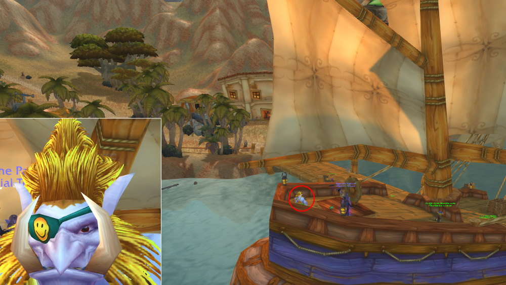 Easter Eggs in World of Warcraft - Smiley Face Eyepatch