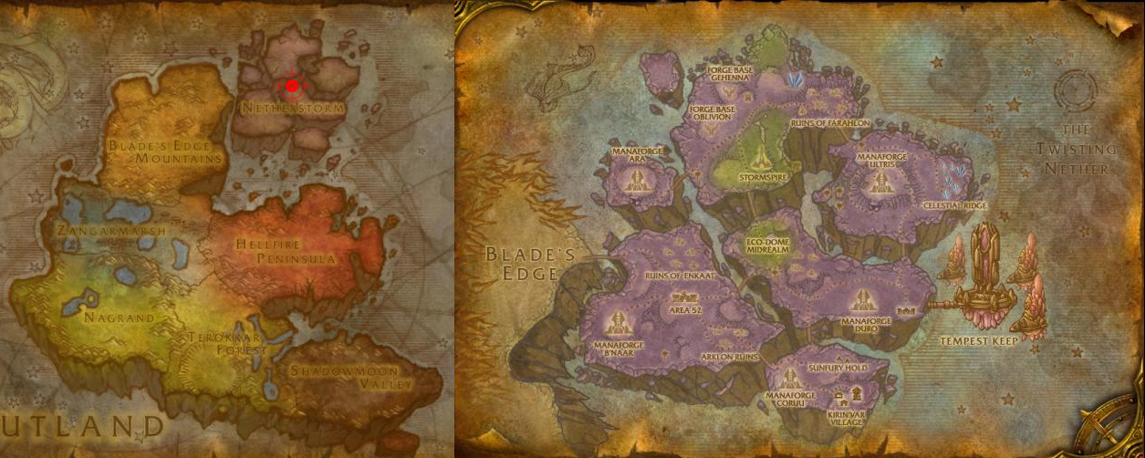 Horde Leveling Guide 1-90 for World of Warcraft: Mists of Pandaria - 67 to 68 - Netherstorm