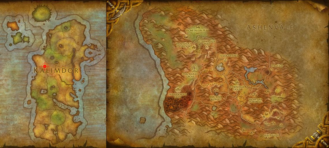 Horde Leveling Guide 1-90 for World of Warcraft: Mists of Pandaria - 25 to 30 - Stonetalon Mountains